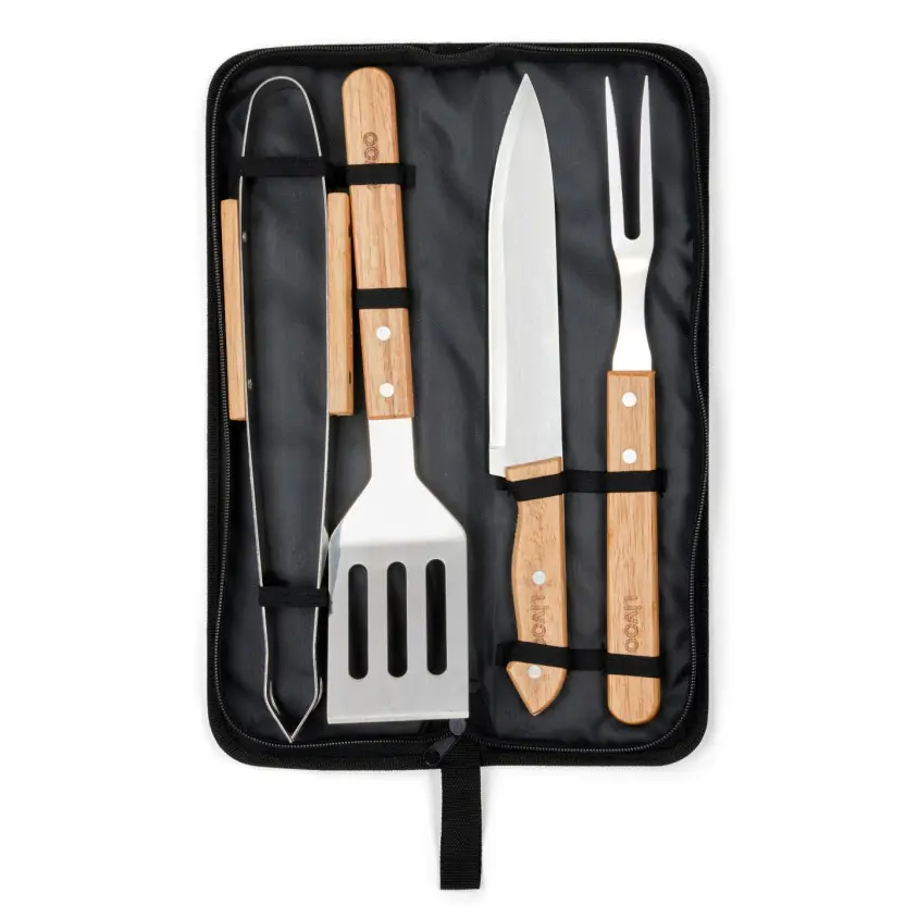 Set de 4 accessoires pour barbecue 